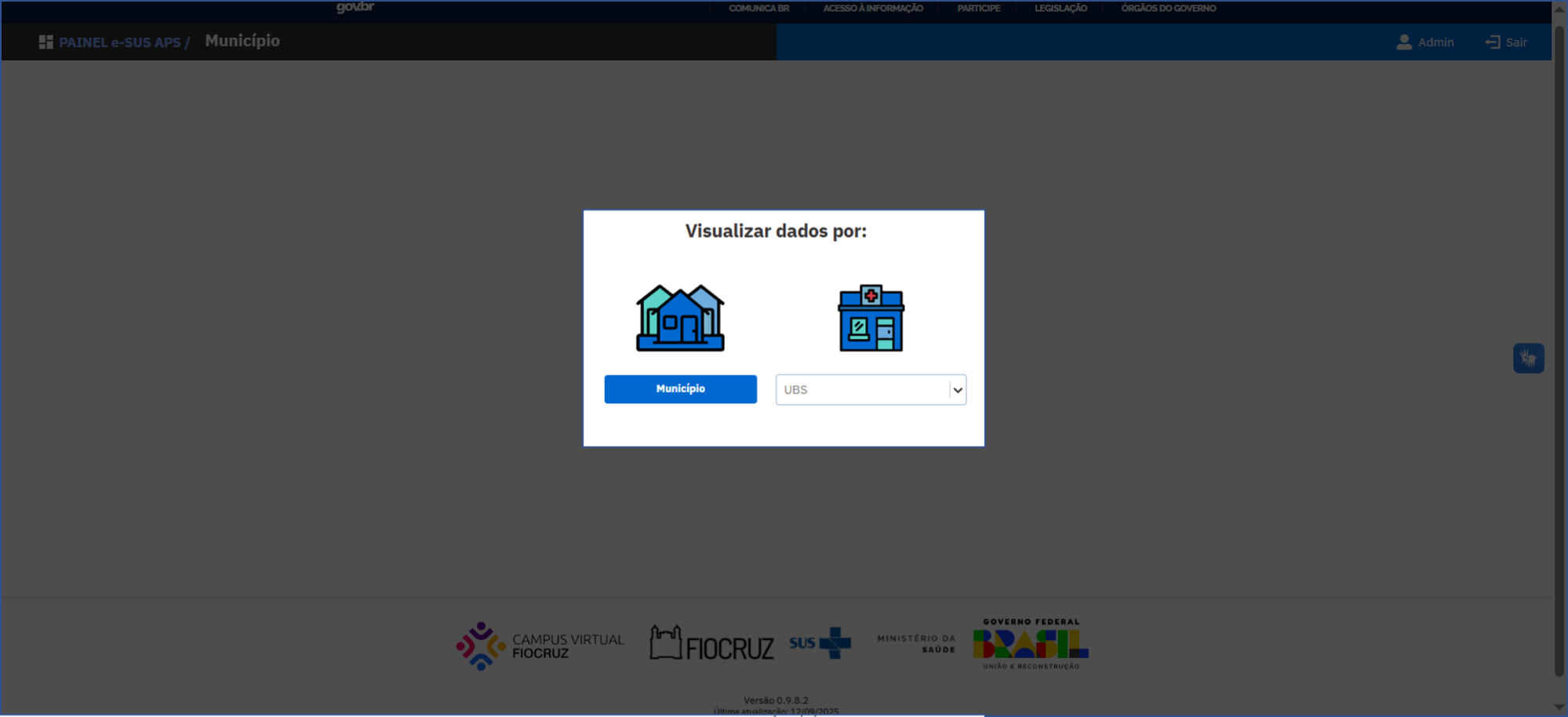 Níveis de visualização dos dados - continuação