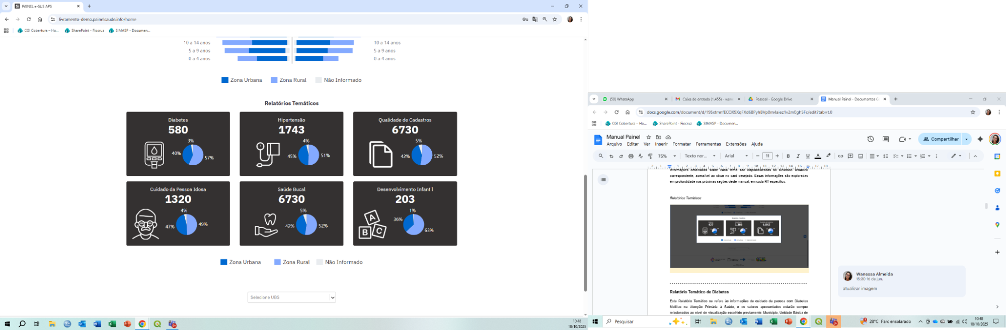 Relatórios Temáticos